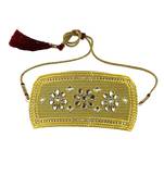 Golden Stone Stud Brass Bajubandh