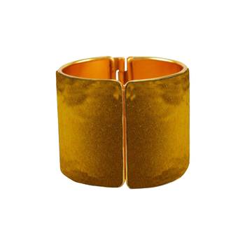 Light Brown  Plain Brass Bangle 1