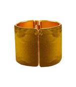 Light Brown  Plain Brass Bangle