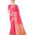 RANI PINK Banarasi Jacquard  Saree With Blouse