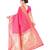 RANI PINK Banarasi Jacquard  Saree With Blouse