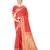 ROYAL RED Banarasi Jacquard  Saree With Blouse