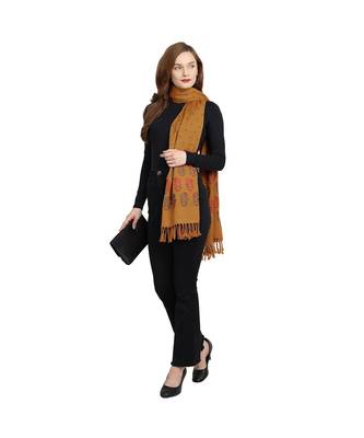 Mustard wool Shawl 2