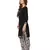 Black printed cotton salwar