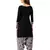 Black printed cotton salwar