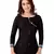 Black printed cotton salwar