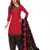 Red printed cotton salwar