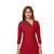 Red printed cotton salwar
