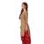 Beige printed cotton salwar