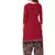 Red printed cotton salwar