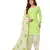 Green printed cotton salwar
