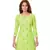 Green printed cotton salwar