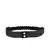 Anekaant Grey & Multi Botanical Beaded Velvet Belt