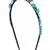 Anekaant Turquoise & Multi Mosaic Metal Hair Band