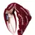 Anekaant Wine & Multi Botanical Embellished Velvet Hair Band