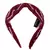 Anekaant Wine & Multi Botanical Embellished Velvet Hair Band