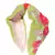 Anekaant Sea Green & Red Floral Embellished Velvet Hair Band