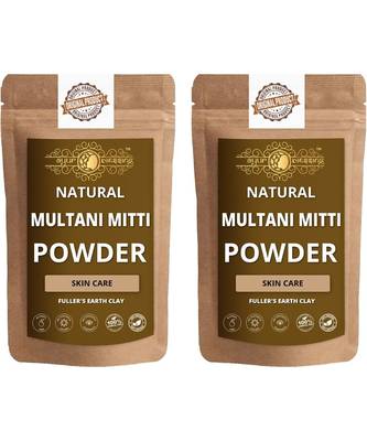Multani Mitti Powder Skin Care Products Combo  Face Pack  Skin Care (100 Gram * 2) 1
