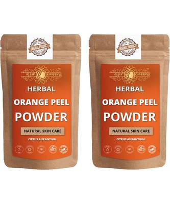 Orange Peel Powder Skin Care Products Combo  Face Pack  Skin Care (100 Gram * 2) 1