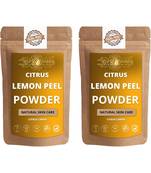 Lemon Peel Powder Skin Care Products Combo  Face Pack  Skin Care (100 Gram * 2)