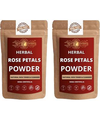 Rose Petals Powder Skin Care Products Combo  Face Pack  Skin Care (100 Gram * 2) 1