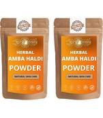 Amba Haldi Powder Skin Care Products Combo  Face Pack  Skin Care (100 Gram * 2)