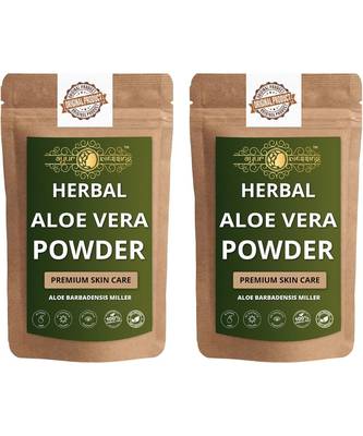 Aloe Vera Leaf Powder Skin Care Products Combo  Face Pack  Skin Care (100 Gram * 2) 1