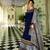 Super model nevy blue rangoli georgette sharara style Suit