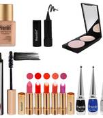 Daily Use & Party Wear Makeup Kit  (Pack of 12)