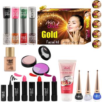 Facial Kit Combo for Girls & Women (Pack of 15) 1