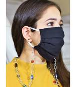 COUTURE Multi Color SILVER Necklace Mask Chain Eyeglass Chain