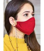 FOREVER Champagne Pearl & Beads Necklace Mask Chain Eyeglass Chain