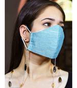 FOREVER Lustre Metallic, Gold Accents Necklace Mask Chain Eyeglass Chain