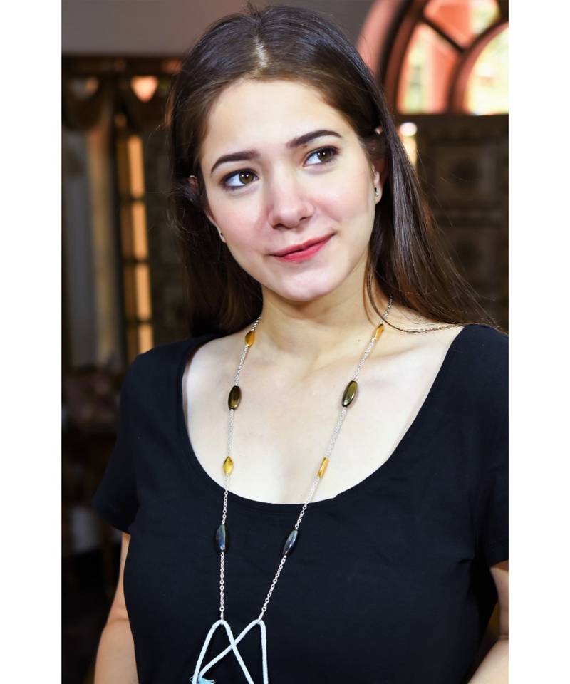 FOREVER Lustre Metallic, Gold Accents Necklace Mask Chain Eyeglass Chain