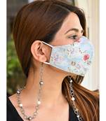 Black & White Pearl  Rope Necklace Mask Chain Eyeglass Chain