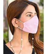 DAZZLE White Pearl  Necklace Mask Chain Eyeglass Chain