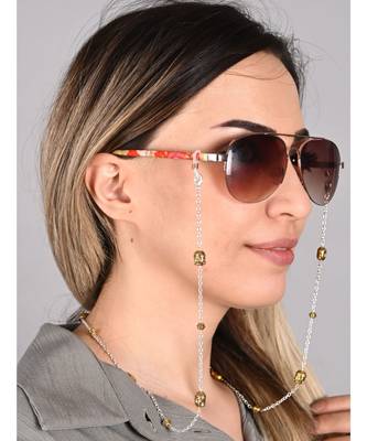 Buddha w gold accents Necklace Mask Chain Eyeglass Chain 3