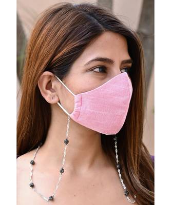GLIMMER Black Pave  Necklace Mask Chain Eyeglass Chain 1