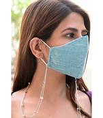 HEERA MOTI 2 Line Multi Pearl Necklace Mask Chain Eyeglass Chain