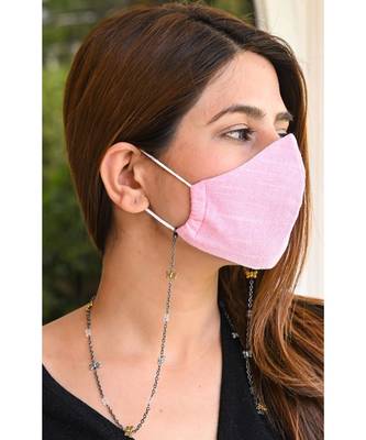 MAGICAL BUTTERFLIES  Black Chain Necklace Mask Chain Eyeglass Chain 1