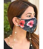 Golden Rope w White Pearl Chain Necklace Mask Chain Eyeglass Chain