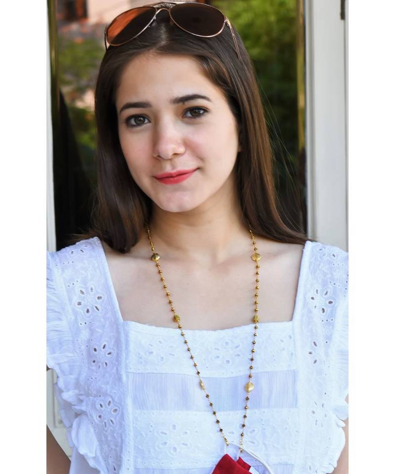 VISTA GOLD Metallic Necklace  Mask Chain Eyeglass  Chain