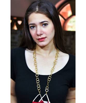 Handmade Brush CIRCLE Chain 2