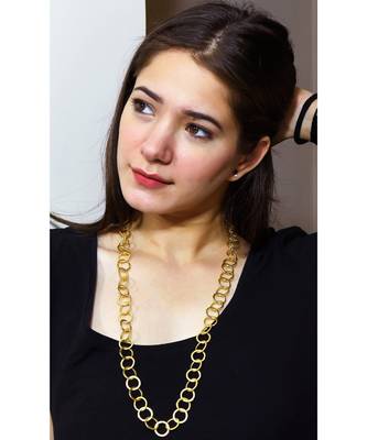Handmade Brush CIRCLE Chain 3