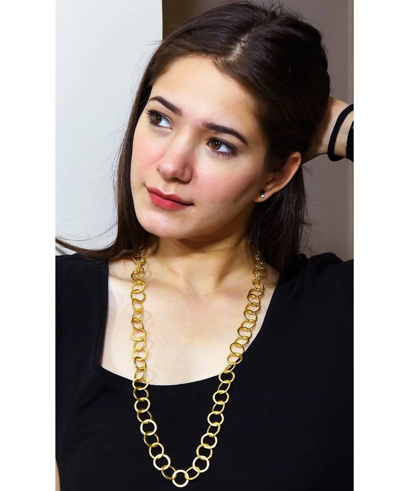 Handmade Brush CIRCLE Chain