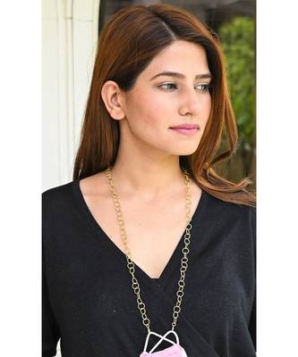 TWIST  Golden Chain   Necklace  Mask Chain Eyeglass Chain 2