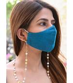 SHIMMER  Two Tone DISC Chain  Necklace  Mask Chain Eyeglass Chain