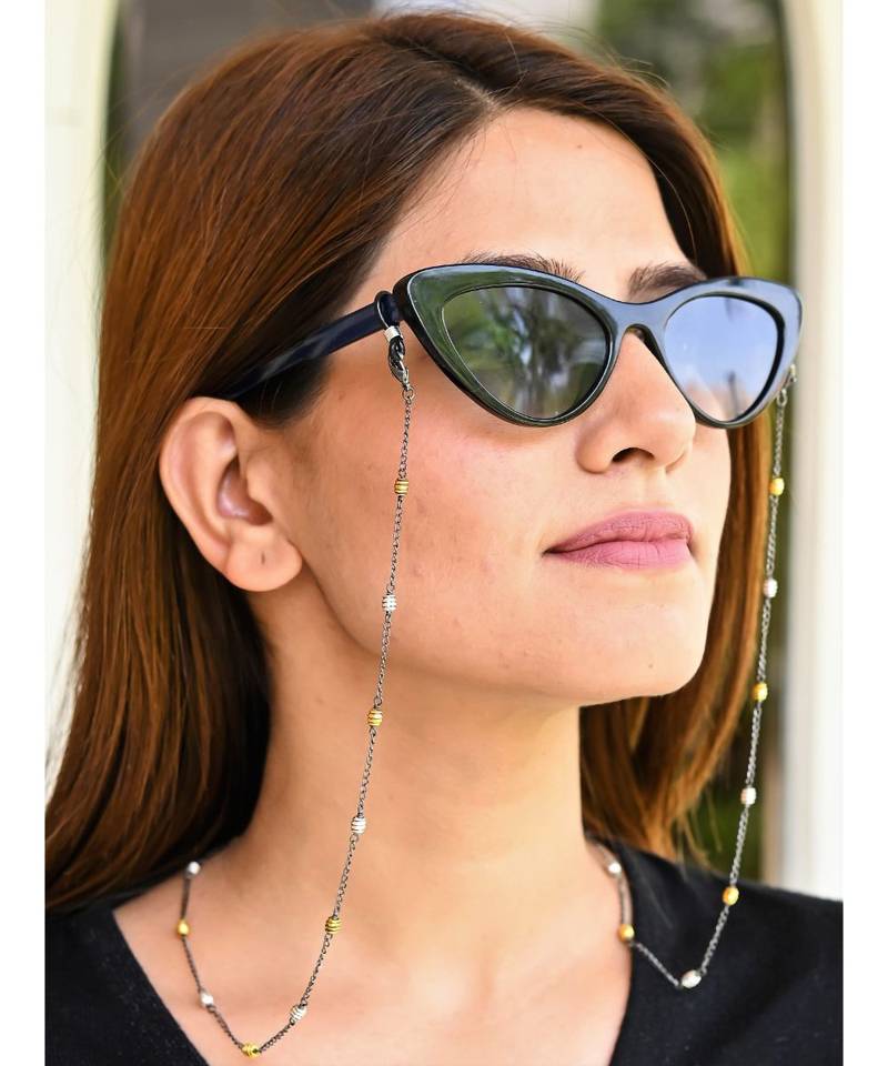 UNISEX  BARREL  Chain   Necklace  Mask Chain Eyeglass Chain