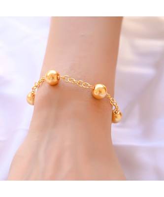 PURE Golden 10mm Pearl Bracelet 1