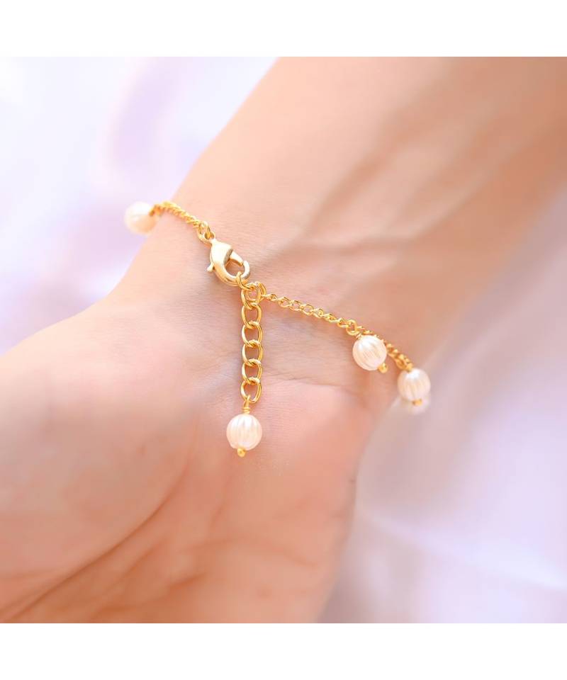 Melon Pearl Bracelet